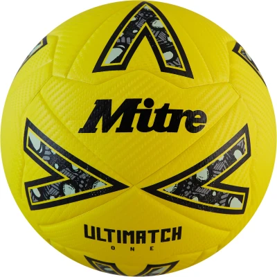 Mitre Ultimatch One 24 - Yellow / Black / Grey