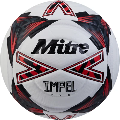 Mitre Impel Evo 24 Football - White / Black / Red
