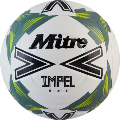 Mitre Impel One 24 Football - White / Black / Green